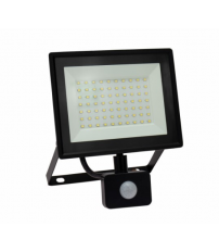 SLI029051CW PROYECTOR LED C/SENSOR NEGRO 50W 6000K