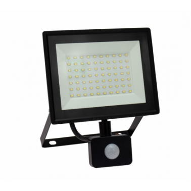 SLI029051CW PROYECTOR LED C/SENSOR NEGRO 50W 6000K