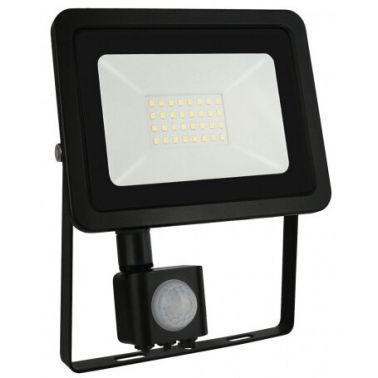 SLI029050NW PROYECTOR LED C/SENSOR NEGRO 30W 4000K