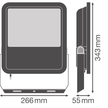 306280 PROYECTOR LED NEGRO 100W 4000K 15000Lm LEDVANCE