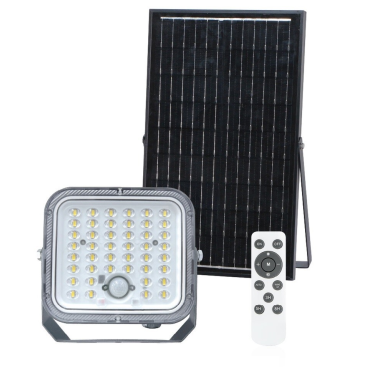 202615022 PROYECTOR SOLAR CON PANEL Y SENSOR 25W 6500K IP65 PAMOL GSC