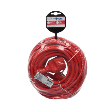 0100053 15m PROLONGACION ROJA 3x1,5mm GSC