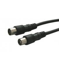 2600915 2,5m PROLONGACION COAXIAL NEGRO GSC