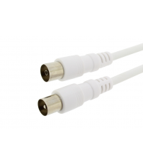 2600912 2,5m PROLONGACION COAXIAL BLANCO GSC