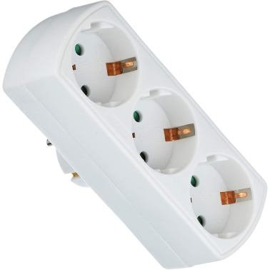 040309 ADAPTADOR TRIPLE SALIDA RECTO B&B