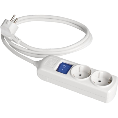 8032IL BASE MULTIPLE 2T 3m CABLE CON INTERRUPTOR SERIE 8000 SOLERA