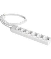 8036 BASE MULTIPLE 6T 3m CABLE SIN INTERRUPTOR SERIE 8000 SOLERA