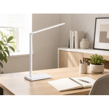 1950022-BL FLEXO SOBREMESA LED 6,5W CCT REGULABLE BLANCO F-BRIGHT