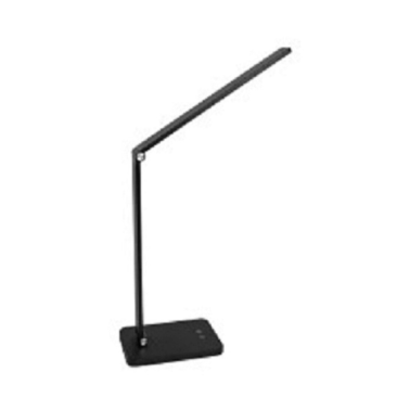 1950024-N FLEXO SOBREMESA LED 6,5W CCT REGULABLE CON CARGADOR INALAMBRICO NEGRO F-BRIGHT