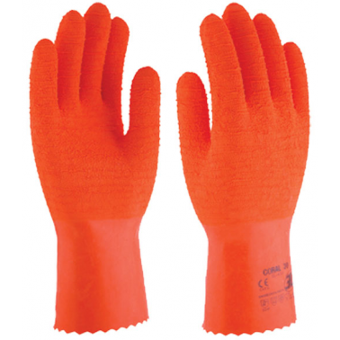 GUANTE LATEX NAT.ALGOD.CORAL30 SL430 T10