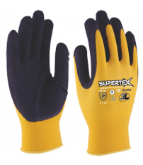 GUANTE LATEX NYLON SUPERTEX 3L TALLA 7
