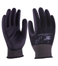 GUANTE POLIESTER PU SUPERCONTACT N S2000 T09