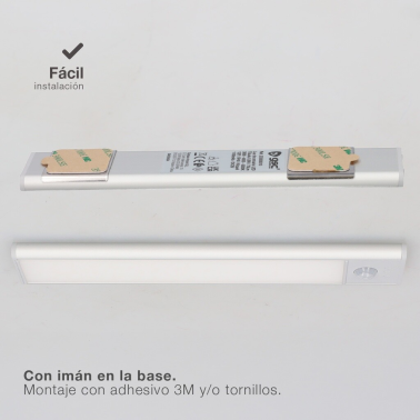 203000010 LUZ DE ARMARIO 0,8W CCT C/SENSOR MOVIMIENTO Y CREPUSCULAR GSC