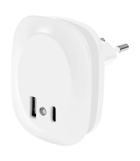 088513 LUZ NOCHE LED 0,5W SENSOR C/CARGADOR USB A Y C LUNETTA EDGE LEDVANCE