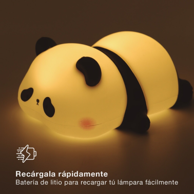 202800011 LUZ DE NOCHE INFANTIL LED PANDA RECARGABLE 1W RGB GSC