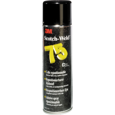 ADHESIVO REPOSICIONABLE 3M S75 500ML SPRAY