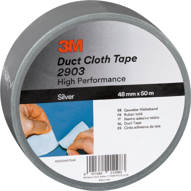 CINTA AMERICANA 3M DUCT 2903 50MX48MM 0,28MM PLA