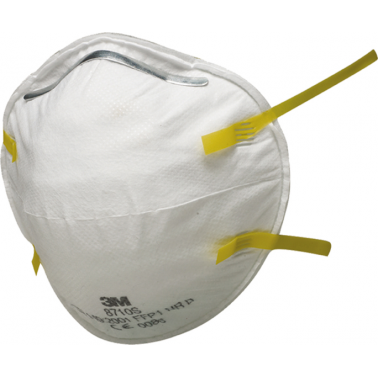 MASCARILLA 8710 FFP1 MODELADA S/VALVULA