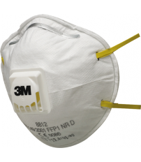 MASCARILLA 8812 FFP1 MOLDEADA C/VALVULA