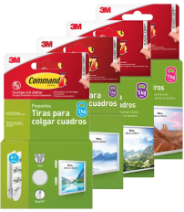 TIRAS CUELGA CUADROS COMMAND