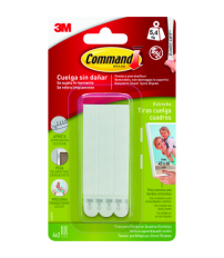 TIRA ADHESIVA COMMAND 17207 BLANCA 4PZ