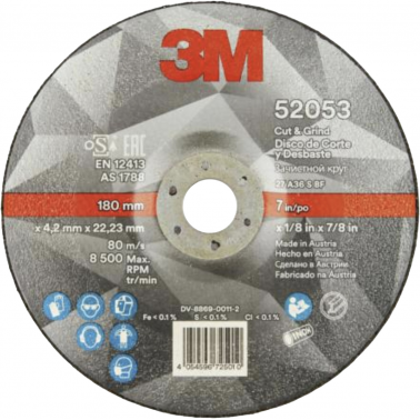 DISCO CORTE+DESBASTE T27 52054 230X4,2