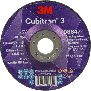 DISCO DESBASTE CUBITRON3 T27