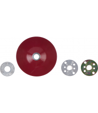 PLATO PLANO ROJO 64857 ACABADO 115MM