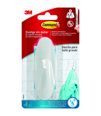 GANCHO COMMAND 17083B 1U+2TIRAS BLANCO