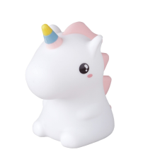 202800013 LUZ DE NOCHE INFANTIL LED UNICORNIO RECARGABLE 1W RGB GSC