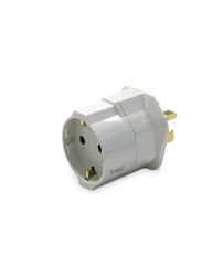 1101003 ADAPTADOR INGLES A EUROPEO F-BRIGHT