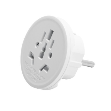 103005000 ADAPTADOR UNIVERSAL DE VIAJE BLANCO GSC