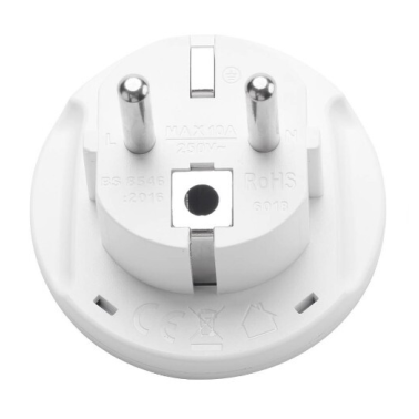 103005000 ADAPTADOR UNIVERSAL DE VIAJE BLANCO GSC