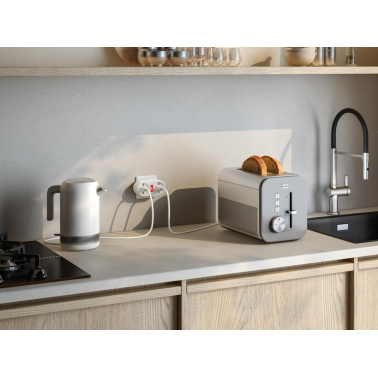 CL910401 ADAPTADOR DOBLE SALIDA C/INTERRUPTOR BLANCO 16A 250V SIMON BRICO