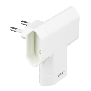 CL115801 ADAPTADOR BIPOLAR TRIPLE BLANCO 10A 250V SIMON BRICO