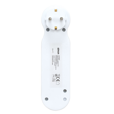 CL910402 ADAPTADOR TRIPLE SALIDA C/INTERRUPTOR BLANCO 16A 250V SIMON BRICO