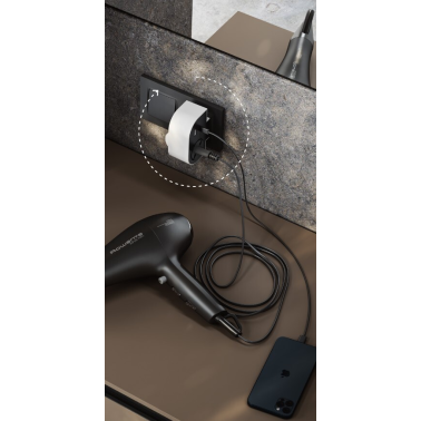 CL610308 ADAPTADOR GIRATORIO 2 TOMAS PLUG SIMON BRICO