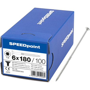TORNI.SPAX\S SPEED (CINC) TORX PR 8X80