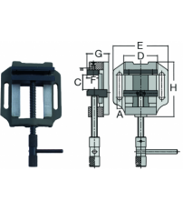 MORDAZA PRISMATICA FTX-100N-MT 105X096MM