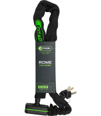 CADENA C/FUNDA TELA C/LLAVE 85CM