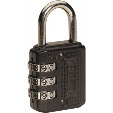 CANDADO ABUS COMBINACION 715/30 NEGRO