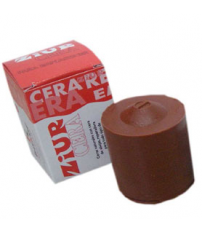 TACO DE CERA ZIUR 70GR NOGAL