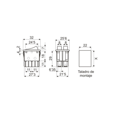11.410.ILL/NRR INTERRUPTOR LUMINOSO DOBLE