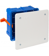 5362GW CAJA P/TABIQUE HUECO C/BRIDAS 107x107x45mm