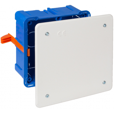 5362GW CAJA P/TABIQUE HUECO C/BRIDAS 107x107x45mm