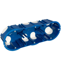 5825EG CAJA EMPOTRAR EFICIENTE PARA TABIQUE HUECO 3 ELEMENTOS FIJACION GARRAS SOLERA