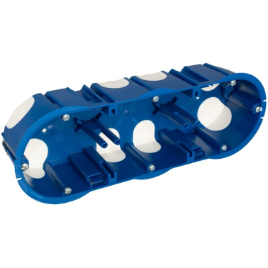 5825EG CAJA EMPOTRAR EFICIENTE PARA TABIQUE HUECO 3 ELEMENTOS FIJACION GARRAS SOLERA