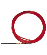 CINTA PASA-HILO ACERO/NYLON 4MM-15M ROJA