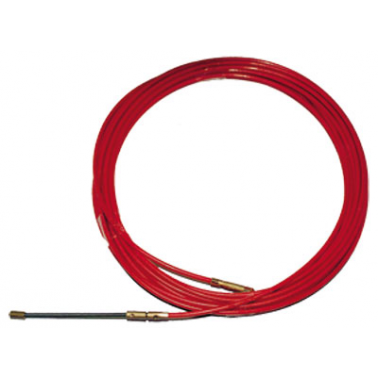 CINTA PASA-HILO ACERO/NYLON 4MM-20M ROJA