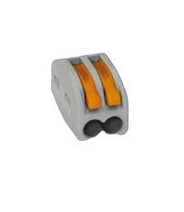 CLE24 5ud REGLETA CONEXION 2P PARA CABLE 4mm SOLERA